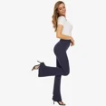 thumbnail image 3 of 4-Pack Flare Yoga Pants for Women - Soft High Waist Bootcut Leggings Tall & Long Bootleg Pants for Women, 3 of 7