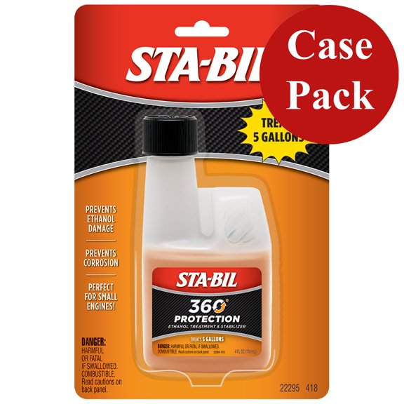 Estabilizador de combustible STA-BIL con protección durante la temporada, motor pequeño, 120 ml