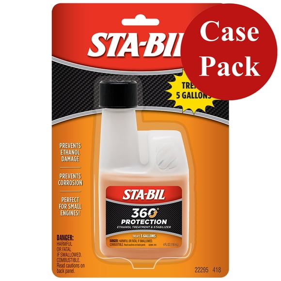 Estabilizador de combustible STA-BIL con protección durante la temporada, motor pequeño, 120 ml