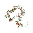 thumbnail image 2 of Arrangement Floral Suspendu des Fêtes avec Rouge et Vert pour Mur d'Escalier d'Entrée Intérieur Extérieur, 2 of 4