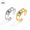 2 pack, variant on Women's Evil Eye Ring Adjustable Open Band Blue Eye Statement Ring, Vintage Inspired Fashion Jewelry for Finger Accessories, Daily Wear and Gift Style发