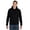 Black, variant on J. America Men's Tailgate Hooded Sweatshirt