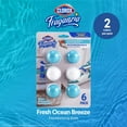 thumbnail image 2 of Clorox Fraganzia Deodorizing Balls in Fresh Ocean Breeze, 6pk - No-Plug, Battery-Free Air Freshener for Shoes, Gym Bags, Lockers, Hampers, and Drawers, 6 Air Freshener Units, 2 of 6