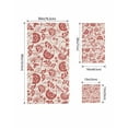 thumbnail image 4 of Red Spring Floral Bath Towels for Bathroom Set,Luxury Microfiber Towels Gifts for Women,Quick Dry Beach Kitchen Hand Hair Face Towel and Dish Washcloth,Summer Botanical Farmhouse Yoga Towels+Set, 4 of 7