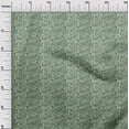 thumbnail image 3 of oneOone Rayon Light Green Fabric Jacobean Floral Sewing Craft Projects Fabric Prints By Yard 56 Inch Wide, 3 of 4