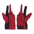thumbnail image 3 of 1Pcs Billiards Gloves 3-Finger Pool Snooker Glove Breathable for Left Rght Hand Black Red, 3 of 9