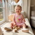 thumbnail image 3 of Baby Girls First Birthday Outfit One Ice Cream Embroidery Tank Tops Ruffle Blommer Shorts Gifts Set Summer Smash Cake Clothes 6 12 18M, 3 of 10