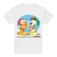 thumbnail image 1 of Garfield Mens Merry And Striped T-Shirt, 1 of 5