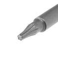 thumbnail image 3 of 5 piezas de brocas de destornillador Torx T6 de 100 mm de largo con vástago hexagonal de 1/4" de acero aleado S2, 3 of 4