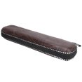 thumbnail image 3 of FYBTO Flute Case 2‑Section Zipper Imitation Leather Dizi Storage Box for F‑Key Bamboo Flute-090703, 3 of 5