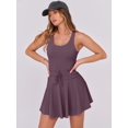 thumbnail image 2 of Vestido de tenis Caracilia Workout con bolsillos cortos para mujer, 2 of 8