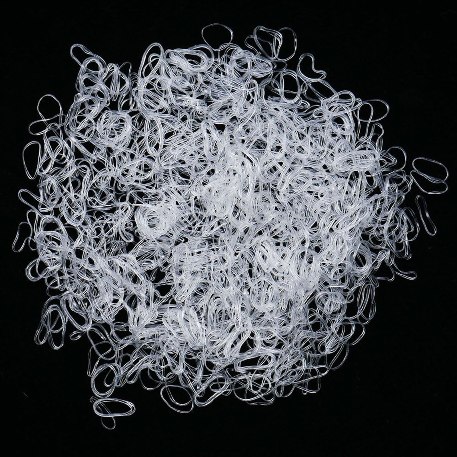 Hair Ties Spiral Large Large Satin Hair Bonnet for Braids Nylon Hair Tie Hair Bow Tie Extra Thick Hair Bands Clear Elastic Coiled Hair Ties with Rubber Band Small Spiral Hair Tie Clear Rubber Bands