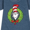 thumbnail image 3 of Cat in the Hat - Cat Wreath - Toddler And Youth Girls Fleece Dress, 3 of 5