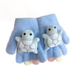 thumbnail image 2 of hengsof Children's Winter Warm Gloves Doll Decoration Kids Gloves Elastic Cuffs for Little Girls Boys, 2 of 4