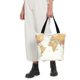 thumbnail image 5 of Disketp World Map 1 Bolsa de Hombro Casual para Mujer, Bolso Cruzado para Compras, Viajes y Uso Diario, 5 of 6