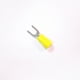 thumbnail image 4 of Conector de crimpado de alambre Macarena terminal de horquilla de pala 50 piezas azul rojo amarillo, 4 of 7