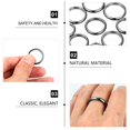 thumbnail image 2 of MasteelfCA 8 Pcs 1 Set Multipurpose Finger Practical Treatment (Black), 2 of 7