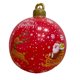 thumbnail image 1 of Bola inflable de decoración navideña, luz LED con control remoto, bola navideña, arreglo festivo de globos para jardín, 1 of 5