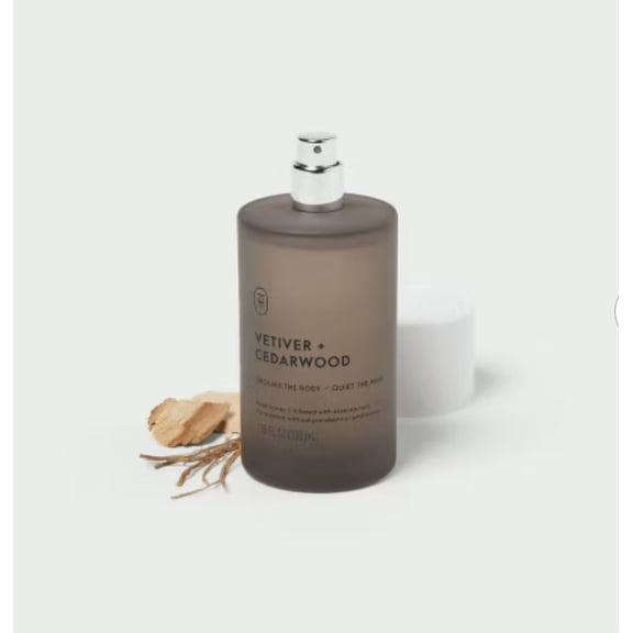Vetiver and Cedarwood Room Spray, 3.4 fl oz