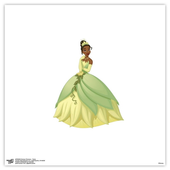 Gallery Pops Disney Princess - Tiana Wall Art, Unframed Version, 12" x 12"