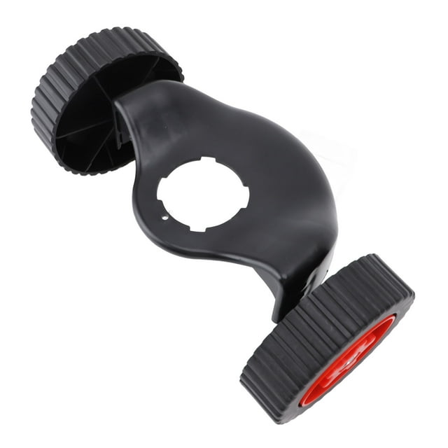 Grass Trimmer Wheel, Detachable String Trimmer Support Wheel, Labor Saving Hand Push Portable Grass Trimmer Wheel for Weed Trimmer