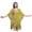 Yellow3, variant on Bimba Tie-Dye Short Caftan Midi Dress Beach Swimwear Cover up Womens Kaftan-XL-3X