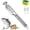 1PCS, variant on 2-in-1 Stainless Steel Fish Scaler + Ginger Grater - Fish Scaler Remover with Sawtooth Fish Scale Scraper, Heavy Duty Manual Fish Descaler Tool with Hanging Handle for Kitchen Cooking (1PCS)