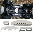 thumbnail image 5 of 5pcs Stainless Steel Chassis Armors Protection Skid Plate Fits for -6 G63 6-Wheels Car, 5 of 8