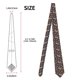 thumbnail image 2 of Fotbe Gingerbread Delights Corbata Clásica para Hombre con Estampado – Corbata de Seda Jacquard Tejida, para Negocios, Bodas y Eventos Formales, 2 of 7