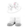 thumbnail image 5 of Hudson Baby Infant Girls Headband and Socks Giftset, Basic Pink Floral, One Size, 5 of 5