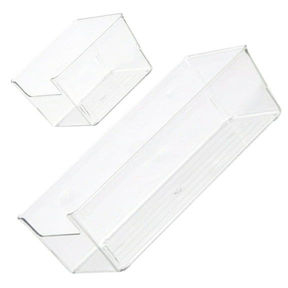 2 Pcs Drawer Organizer Closet Separator Dividers Storage Bins Dresser Box Makeup Pallet