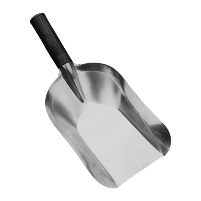 DYNWAVECA Garden Spade Sand Spade Flat Spoons Design Sturdy Multi Function Portable Gardening Trowel Hand Spade for Transplanting