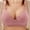 Pink, variant on Loopsun Plus Size Bras for Women, Womens Color Comfortable Hollow Out Perspective Bra Underwear No Rims Brown 40/90