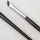 thumbnail image 5 of Ultra Slim Angled Eyebrow Brush for Precise Detailing, Foil Tip Makeup Tool for Brows and Under Eye, 2/5 Pieces, 5 of 5