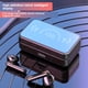 thumbnail image 3 of Auriculares inalámbricos compatibles con Bluetooth V5.1 IPX7 Auriculares impermeables Auriculares Manos libres portátiles Conducción Música para correr Negro 1 par Inevent EL005403-01B, 3 of 7