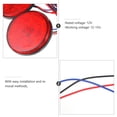 thumbnail image 2 of unbranded 2Ud LED Brake Stop Light Para Motocicleta Con Reflector Trasero En Plástico Duradero Multicolor, 2 of 5