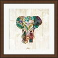 thumbnail image 1 of Boho Paisley Elephant III by Danhui Nai, Framed Wall Art, 19.75W x 19.75H, 1 of 1