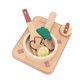 thumbnail image 2 of Kids Kitchen Accessories Wooden Toy Pot Dish Spoon Fork Foods Model Kitchen Food Cooking Toy Set for Toddlers, 2 of 4