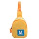 thumbnail image 1 of Bolsa de pecho para niños a la moda, bandolera con letras de lona, ​​sencillo para niños (amarillo) Ndcxsfigh Para Estrenar, 1 of 9