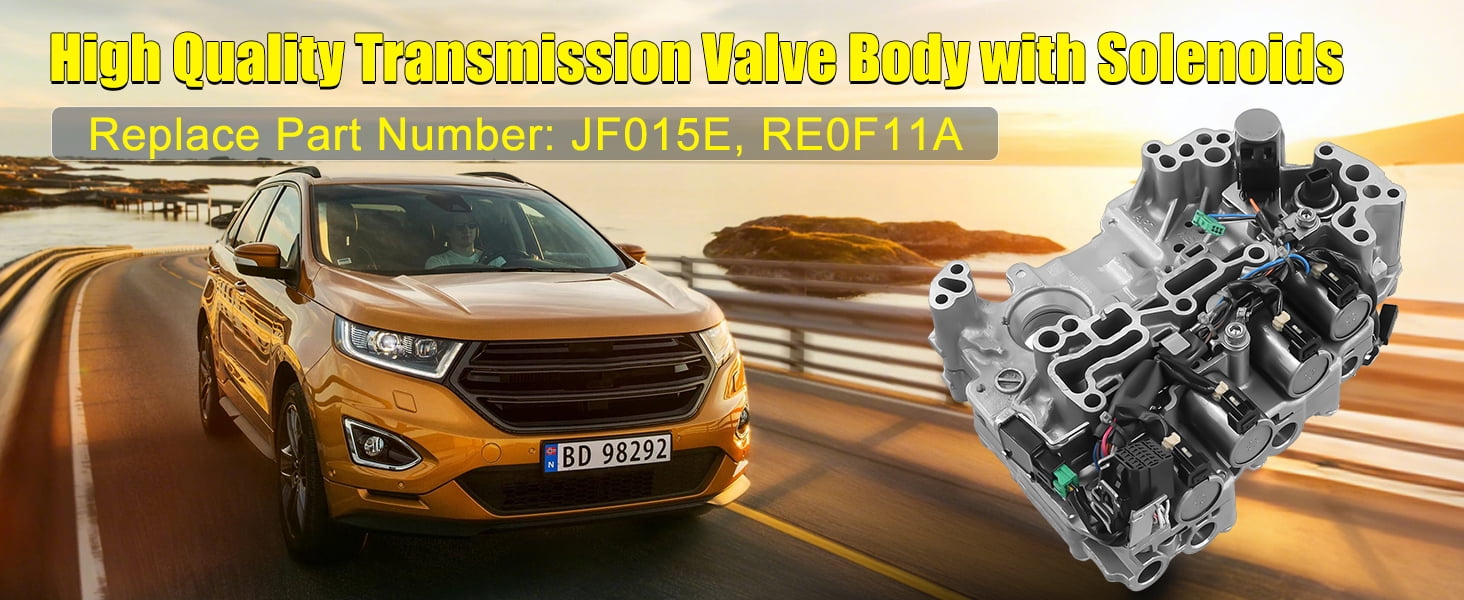 WSPARTS JF015E CVT Transmission Valve Compatible Body With Nissan Sentra Note Versa Chevrolet Suzuki Automotive Replace # RE0F11A JF015E