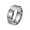Silver, variant on Fashion Couple Ring Ring Korean Edition Temperament Stainless Steel Ring Cubic Zirconia Stainless Steel Promise Ring Stainless Steel Rings for Men Wedding Ring Cool Simple Band