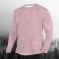 thumbnail image 2 of Jalioing Men's Long Sleeve T Shirt Classic Fashion Solid Color Crew Neck Pullover Tee Casual Basic Shirts Tops, 2 of 3