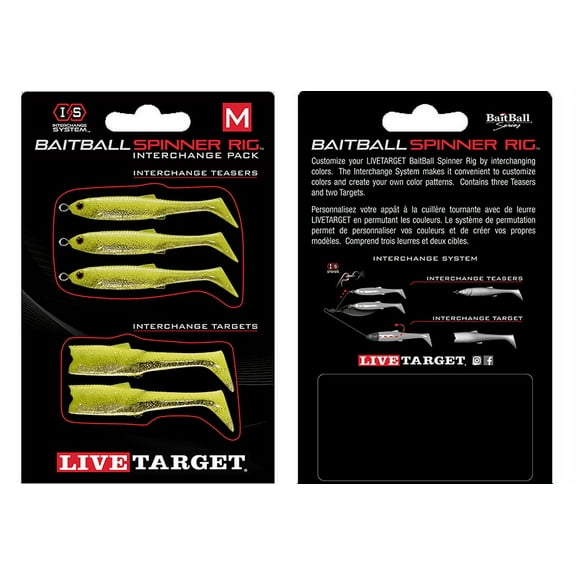 LIVETARGET BaitBall SR Interchange Pack Umbrella Rig Parts
