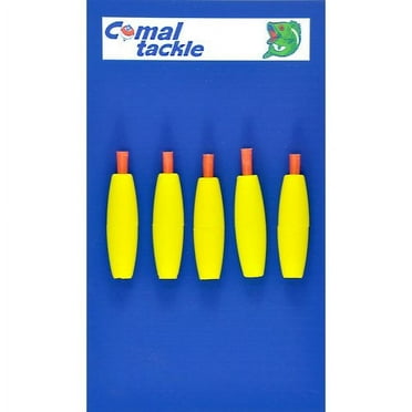 Comal Cigar Peg Fishing Bobbers, 1.5-Inch, 5-Pack
