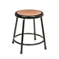 thumbnail image 2 of Hampden Furnishings Flynn Collection 18" Masonite/Steel Science Stools, Black, Pack of 2, 2 of 6