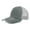 Grey, variant on Unisex Perforated Hem Denim Baseball Cap - Cotton Fabric, Adjustable Strap, All-Season - One Size Fits Most