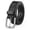 Black, variant on JASGOOD Men's Full Grain Leather Belt, 1.4" Wide Leather Belt with Scratch-Resistant Pin Buckle for Jeans & Khakis