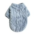 thumbnail image 3 of Dog Sweater Pajamas for Small Medium Dogs, Cute Turtleneck Winter Clothes for Girl or Boy, Warm Puppy Onesie Outfit for Chihuahua, Yorkie, and Christmas, 3 of 6