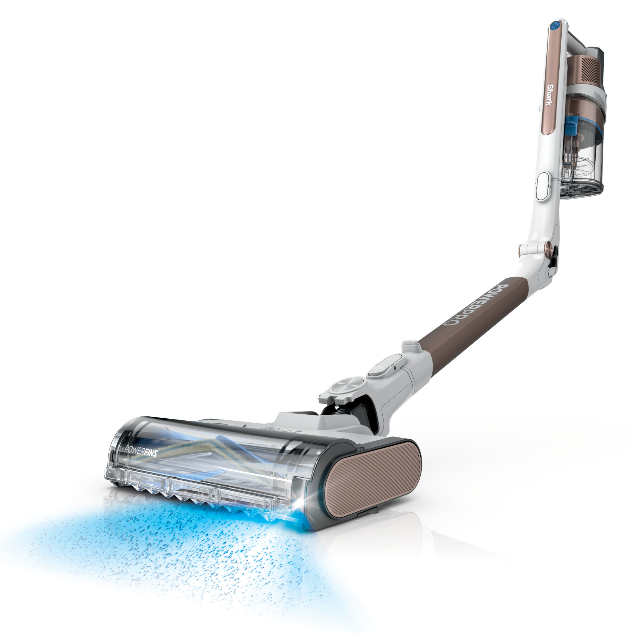 Shark PowerPro Flex Reveal Cordless Stick Vacuum, Carpet and Hardfloors, Dirt-Reveal Technology, Floor Detect Technology, 50-Min Run Time, IZ380H Mauve