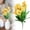 C, variant on 1Bunch Mixed Style Artificial Decorative Flower Bundle Durable Faux Floral Ornament Home Interior Space Hotel Restaurant Wedding Event Living Room Soft Furnishing Decor